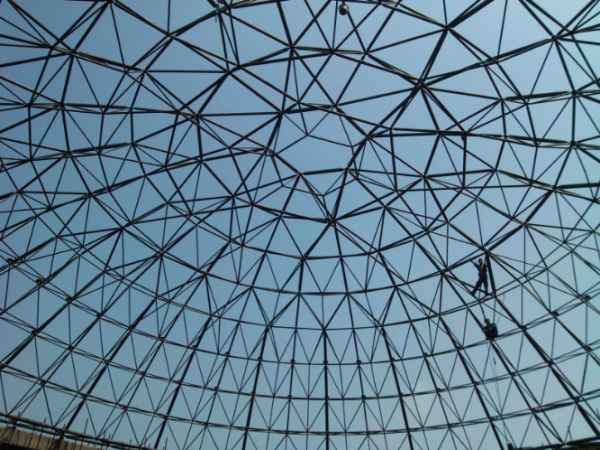 凌海网架加工案例