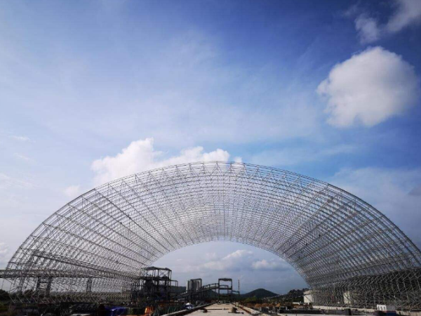 凌海煤棚网架加工厂案例